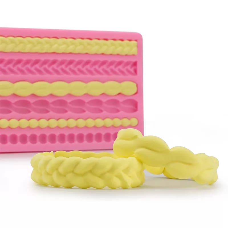 Molde de Silicone Para Pasta Americana e Biscuit Pérolas CM 183
