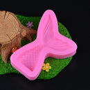 Molde de Silicone Para Confeitaria e Artesanato Rabo de Sereia F 280