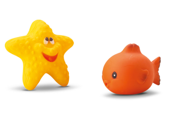 Brinquedo Boneco Tubarão Baby Fish Várias Cores Bee Toys