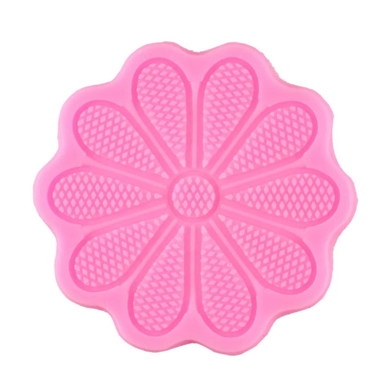 Molde de Silicone Flor Mandala GMEZN 378