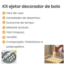 Kit Seringa Injetora e Decoradora de Bolo e Confeitaria
