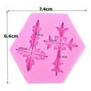 Molde de Silicone Pasta Americana ou Biscuit Cruz CM 210