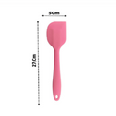 Espátula 27 Cm Pão Duro Silicone Maciço Reforçada