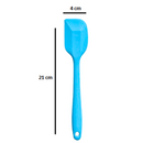 Espátula 21 Cm Pão Duro Silicone Maciço Reforçada