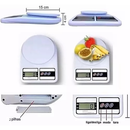 Balança Digital de Precisão Para Cozinha XH Import - 10 Kg