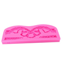 Molde de Silicone Laço Arabesco Babado Floral
