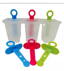 2 Formas de Plástico Para Picole Sorvete 6 Cavidades