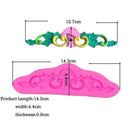 Molde de Silicone Arabesco Vintage Barroco CM 441