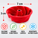 Kit 12 Formas Para Bolo Pudim Cupcake Silicone Antiaderente