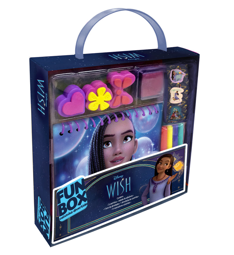 Livro Infantil Fun Box - Disney Personagem:wish