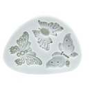Molde Silicone Borboletas 3 Tamanhos Bolos Doces Confeitaria