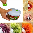 Processador e Triturador de Alimentos Manual Com 3 Lâminas WX7196