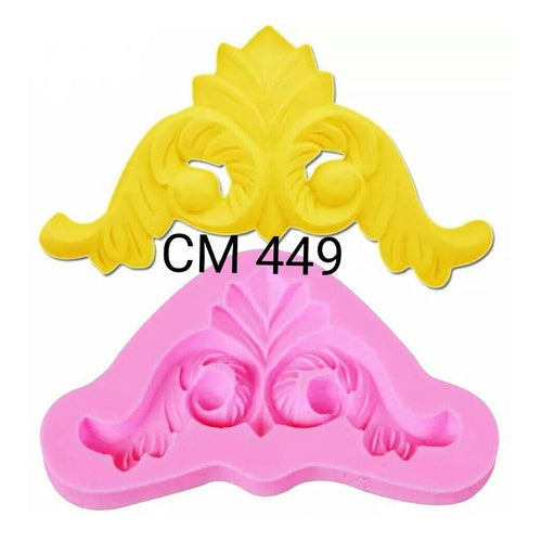 Molde de Silicone Arabesco Vintage F 475