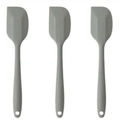 3 Espátulas De Cozinha Silicone Maciço Multiuso Pão Duro