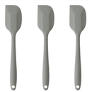 3 Espátulas 27 Cm Pão Duro Silicone Maciço Reforçada