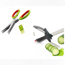 Tesoura de Tábua + Tesoura 5 Lâminas Aço Inoxidável