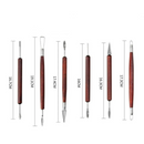 Kit Ferramentas 6 Pçs Escultura Modelagem Argila Clay Ceramica