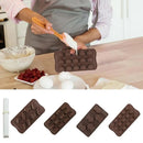 Forma Molde de Silicone Conchas Chocolate Doce
