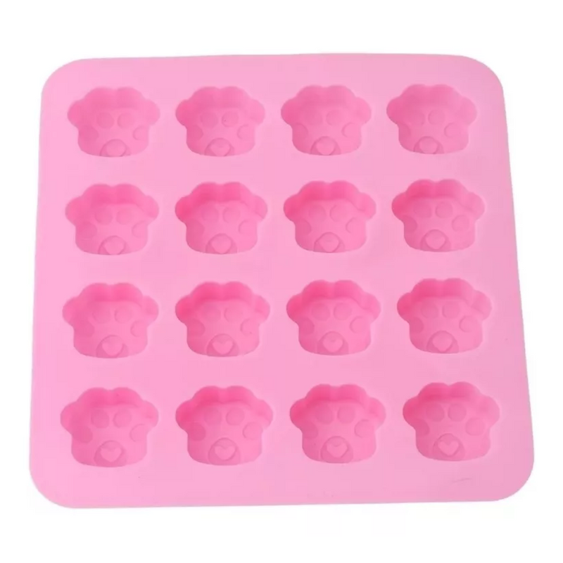 Molde de Silicone Chocolate Pata de Cachorro CM 504