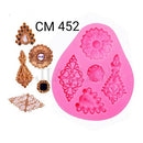 Molde de Silicone Para Confeitaria CM 452