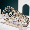 Vaso de Vidro Grosso Primeira Linha Flores Decoração Sala