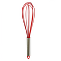 Fouet Batedor 29 Cm Inox Silicone Ovos Massas Bolos Cremes