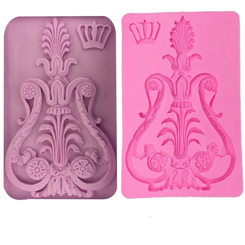 Molde de Silicone Para Confeitaria Arabesco CM 489