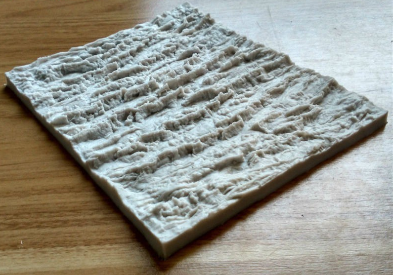 Molde de Silicone Para Confeitaria e Biscuit Casca de Árvore