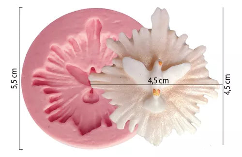 Molde em Silicone Para Confeitaria Mini Espírito Santo CM 503