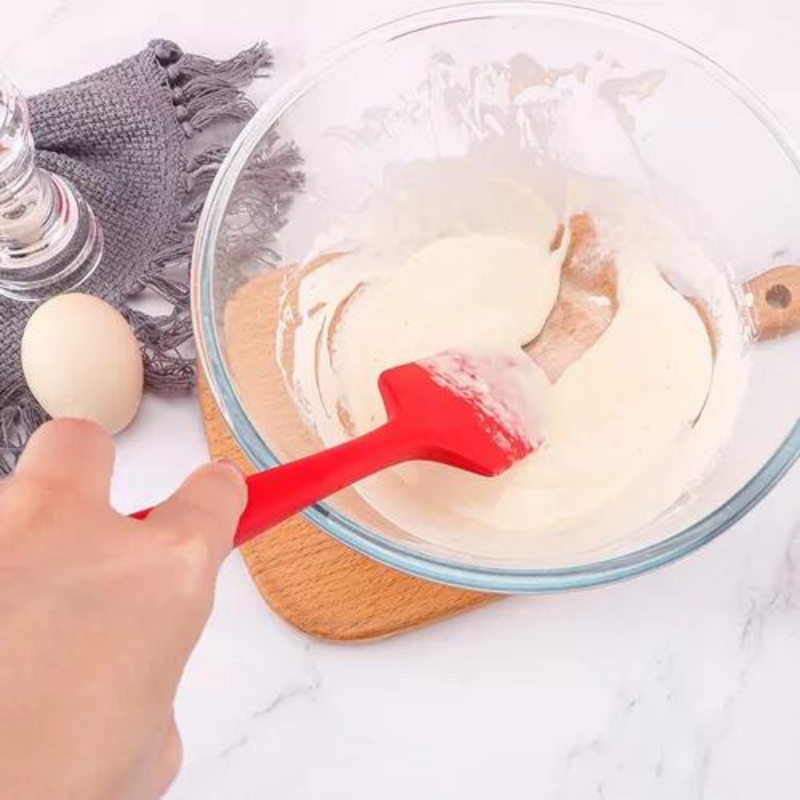 Espátula 30 Cm de Silicone Curva Color Reforçada Linha Profissional
