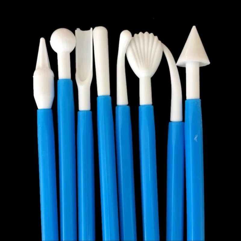 Kit Estecas 16 Pçs Pasta Americana Biscuit Modelagem