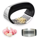 Espremedor Amassador de alho Manual em Aço Inox