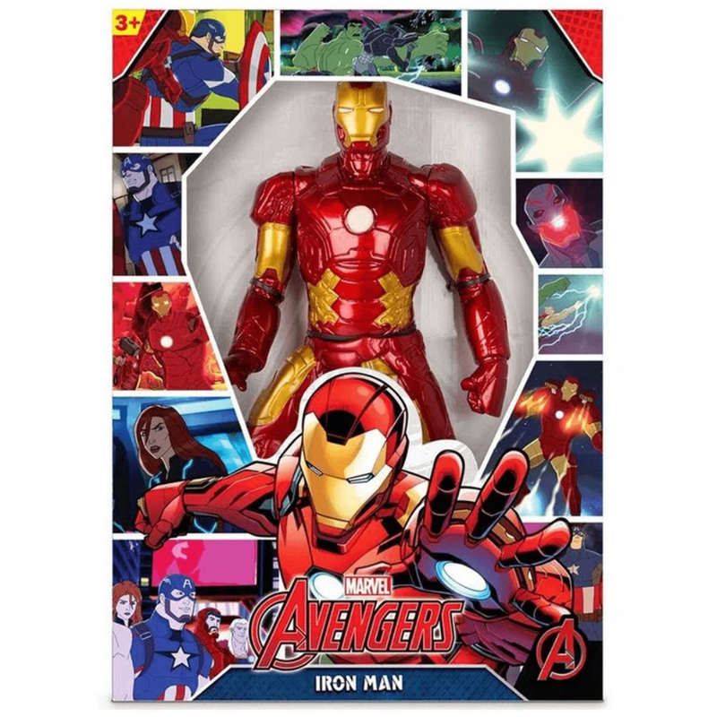 Boneco 50 Cm Homem de Ferro Marvel Avengers Reator