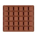 Molde de Silicone Chocolate Bombom Alfabeto CM 405