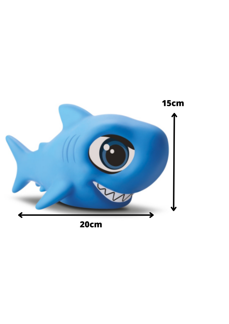 Brinquedo Boneco Tubarão Baby Fish Várias Cores Bee Toys