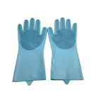 Par de Luvas de Silicone Esponja Multiuso