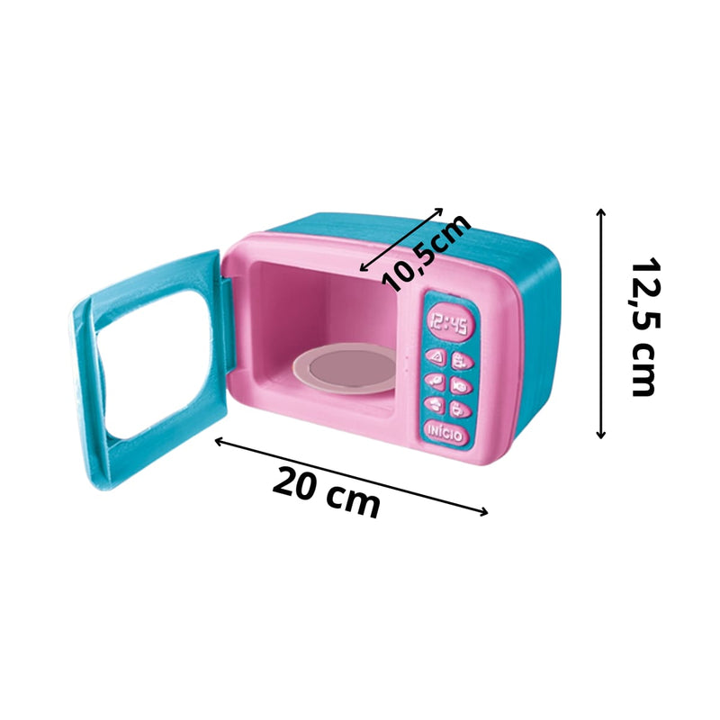 Brinquedos Air Fryer, Batedeira, Cafeteira, Micro-Ondas e Liquidificador