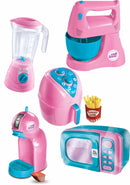 Brinquedos Air Fryer, Batedeira, Cafeteira, Micro-Ondas e Liquidificador