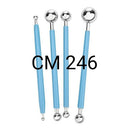 Kit de Boleadores Aço Inoxidável 4 Pecas CM 246