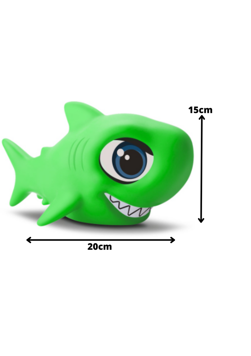 Brinquedo Boneco Tubarão Baby Fish Várias Cores Bee Toys