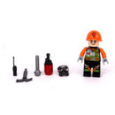 Boneco Play Box Bombeiro Fire Fighter Brinquedo Blocos