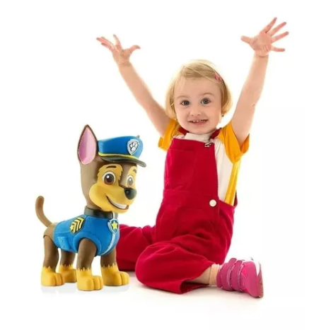Boneco 45 Cm Patrulha Canina Chase